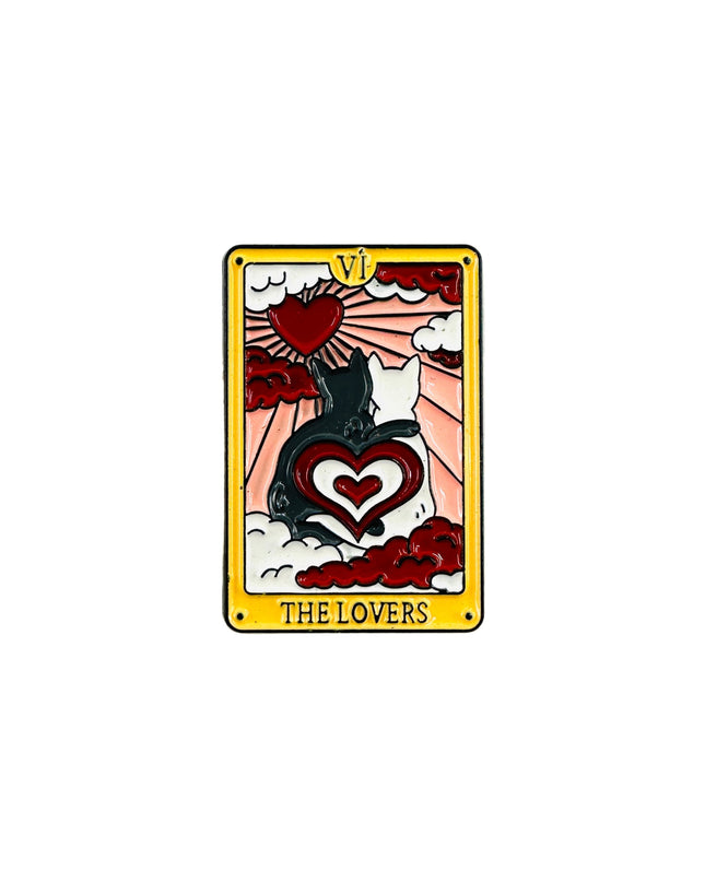 Cat Tarot Pin | The Lovers II | Family Christmas Pajamas