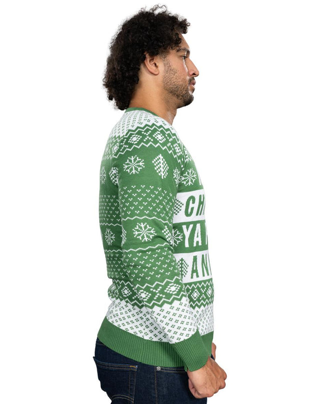 Filthy Animal Green Unisex Ugly Christmas Sweater