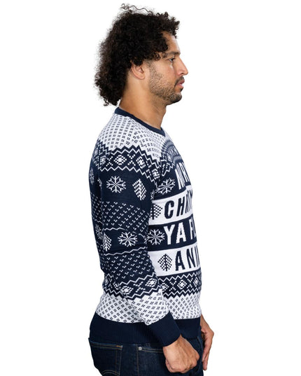 Filthy Animal Navy Unisex Ugly Christmas Sweater