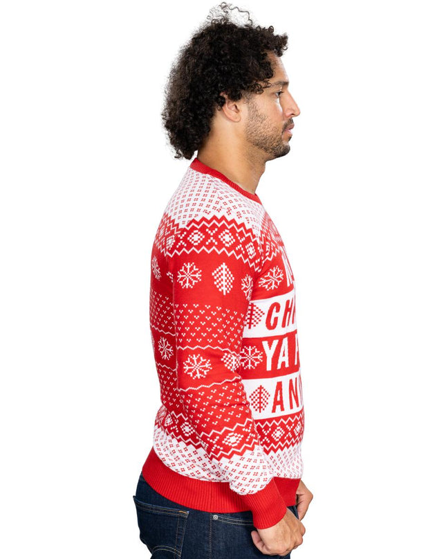 Filthy Animal Red Unisex Ugly Christmas Sweater