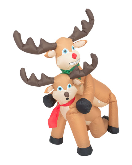 Funny Humping Reindeer Inflatable Decoration