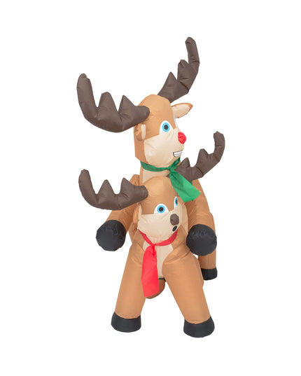 Funny Humping Reindeer Inflatable Decoration
