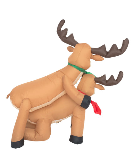 Funny Humping Reindeer Inflatable Decoration