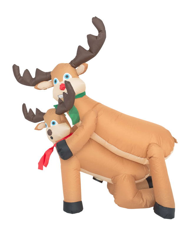Funny Humping Reindeer Inflatable Decoration