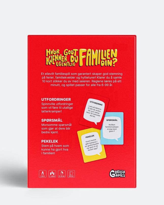 How Well Do You Know Your Family?