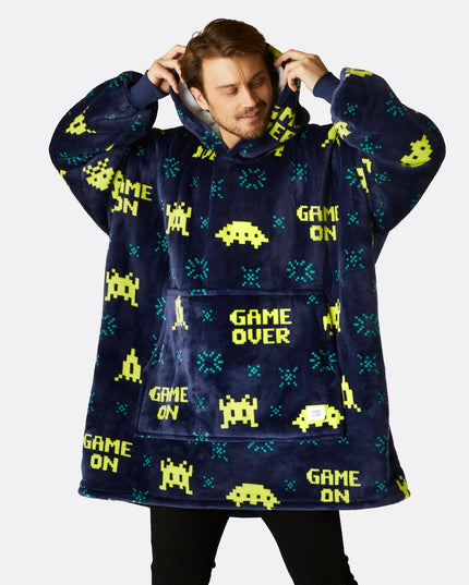 HappyHoodie Game Over - Fun Loungewear for Adults