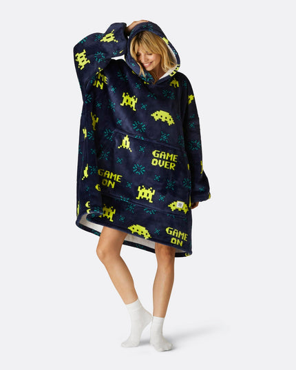HappyHoodie Game Over - Fun Loungewear for Adults