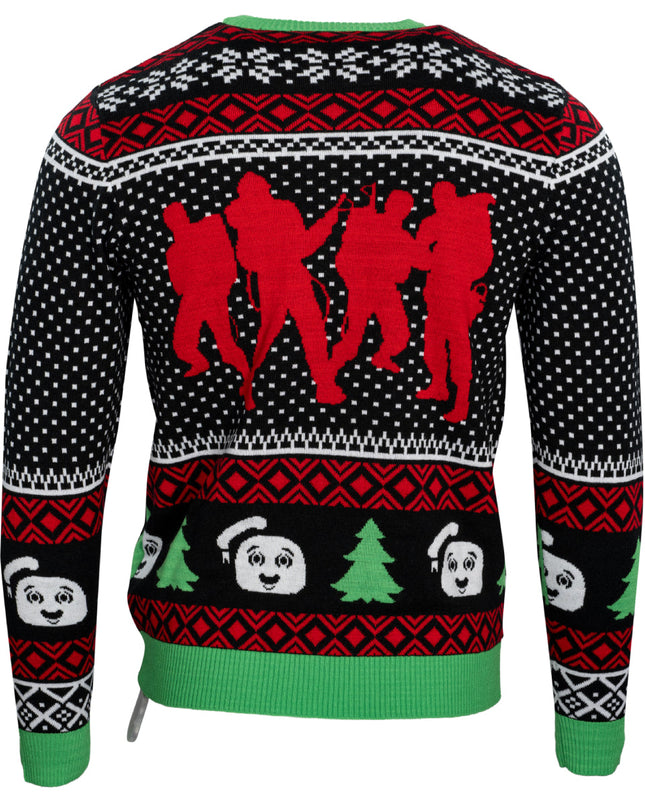 Ghostbusters LED Light-Up Ugly Christmas Sweater