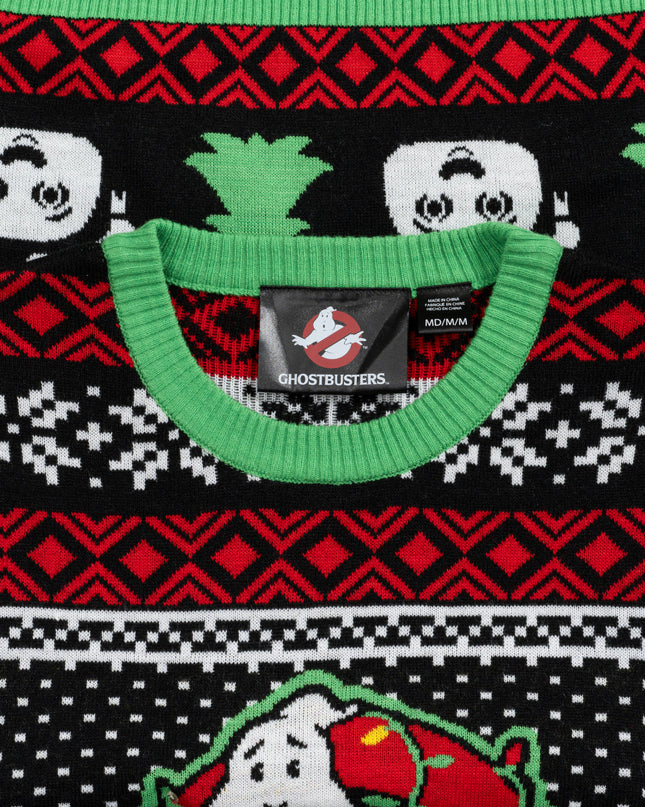 Ghostbusters LED Light-Up Ugly Christmas Sweater