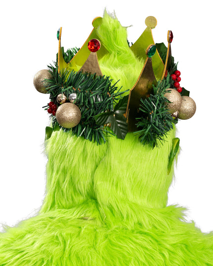 Green Monster Christmas Crown