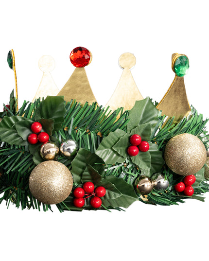 Green Monster Christmas Crown