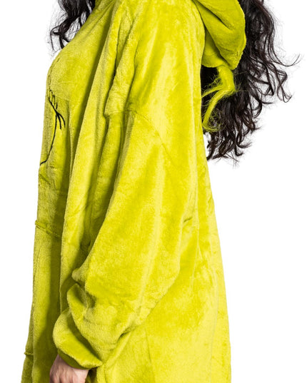 Grinch Face Sleep Poncho