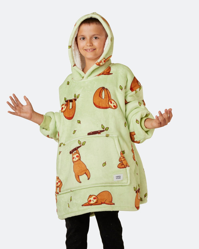 Kids' Sloth HappyHoodie for Cozy Comfort