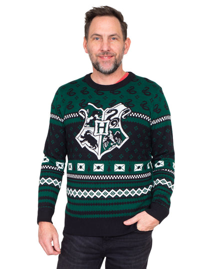 Harry Potter Slytherin Xmas Patterns Ugly Sweater