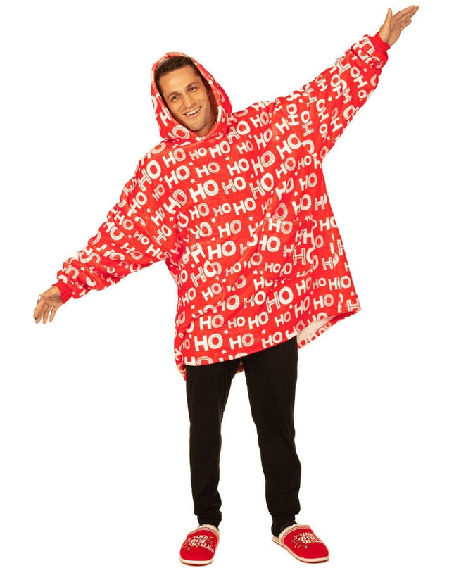 Ho Ho Ho Blanket Hoodie