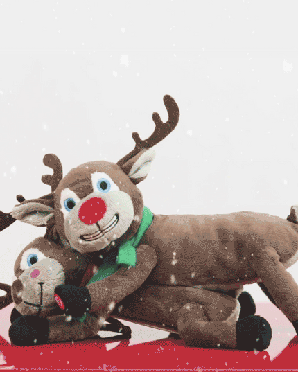 Animated Humping Reindeer Plush Toy