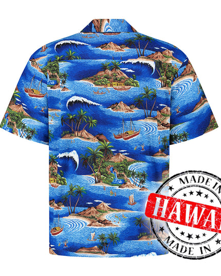 Sailing Around Hawaii Hawaiian Shirt