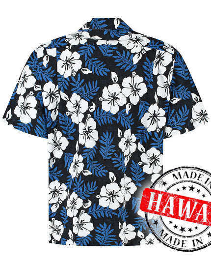 Graceful Blue Flowers Hawaiian Shirt
