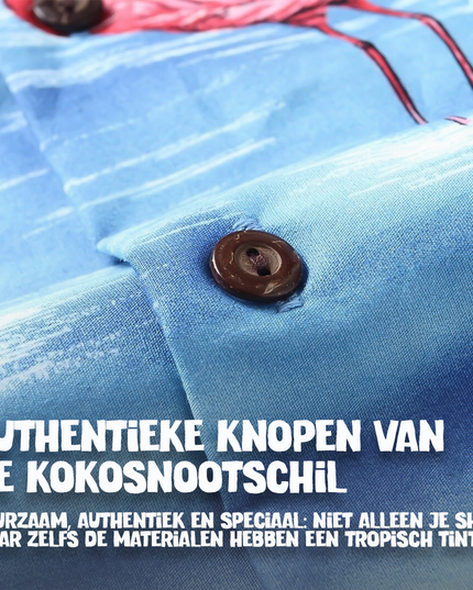 Flamingo in Water Design Hawaiian Shirt