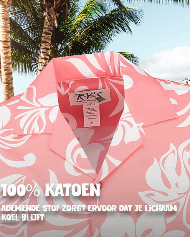 Hawaiian Shirt Vacation Flair in Pink