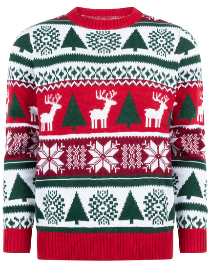 Christmas Sweater Marius for Women with Fur & Cozy Design