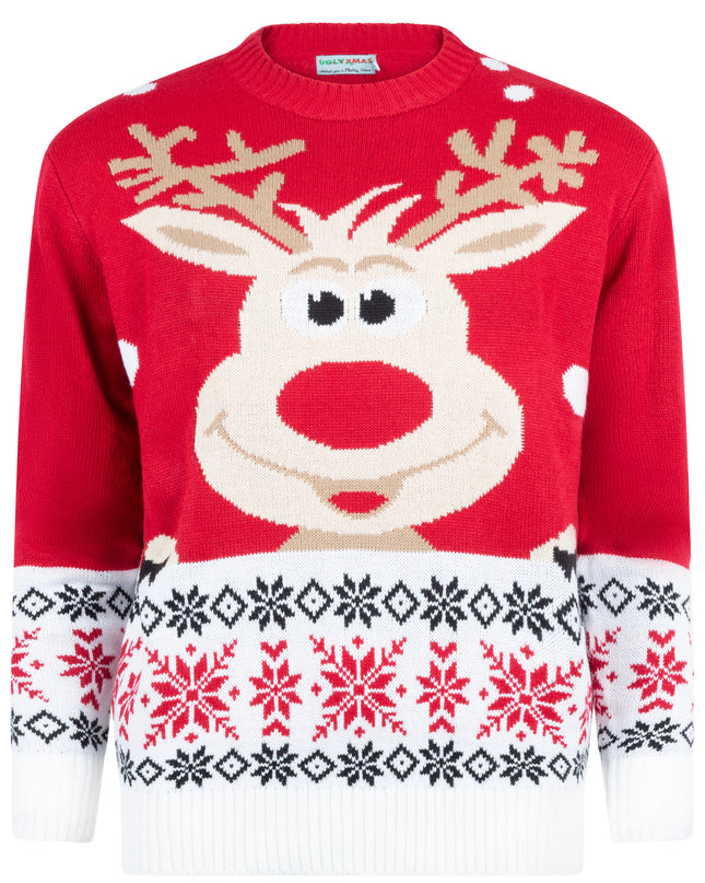 Rudolph Christmas Sweater for Women