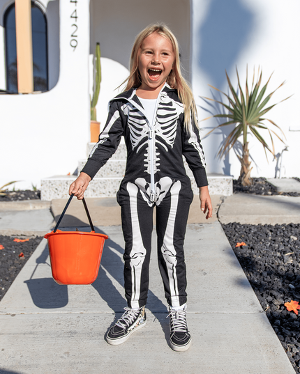 Girl's Skeleton Costume