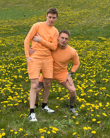 Summer Peach Loungewear Set for Warm Days