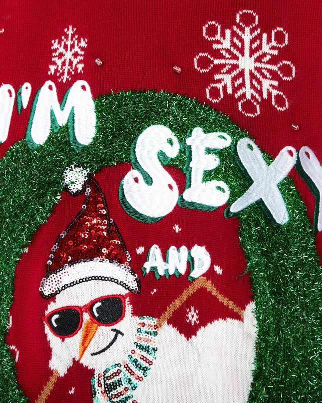 I'm Sexy and I Snow It Women's Christmas Sweater