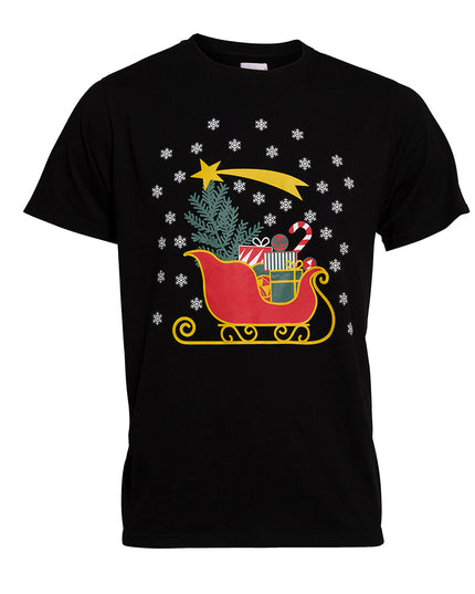Christmas Sleigh T-Shirt for Women