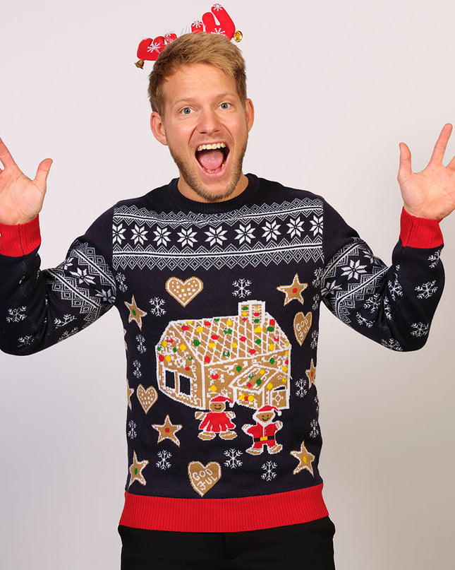 Gingerbread Christmas Sweater for Women