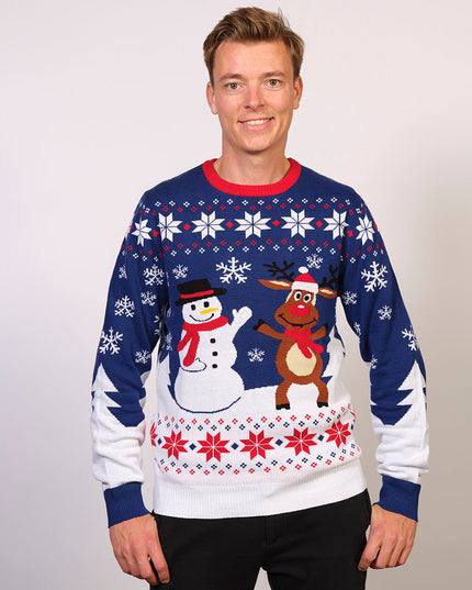 Friends Christmas Sweater for Men - Family Favorite