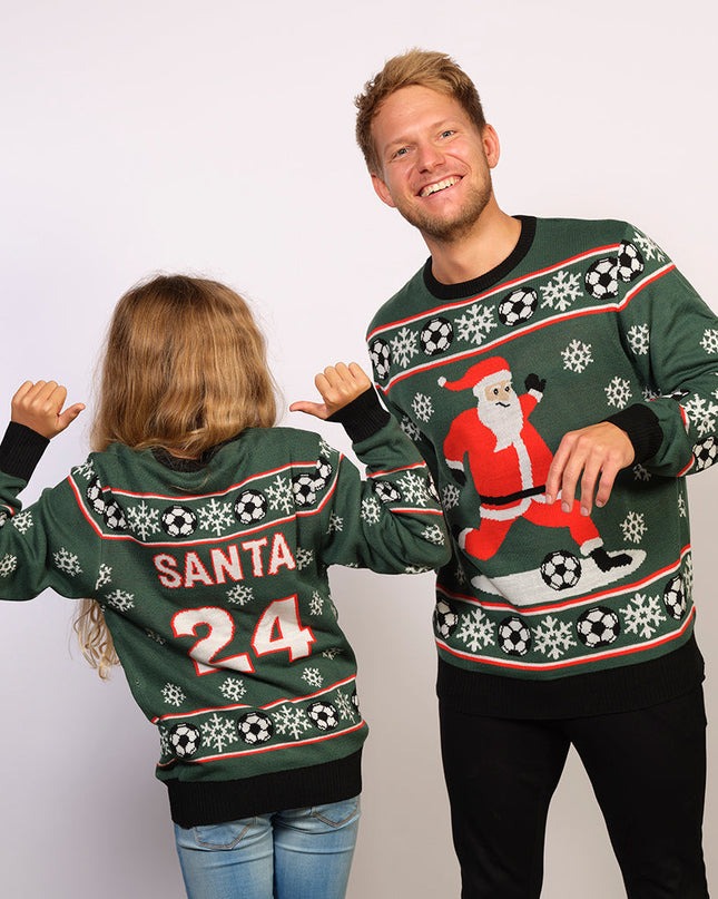 Santa Cristiano Christmas Sweater for Kids