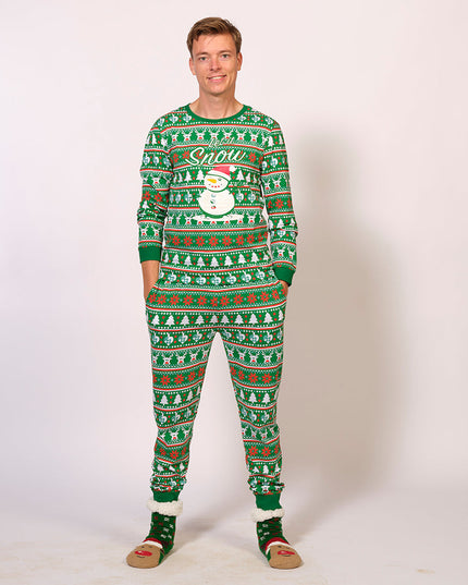 Let It Snow Christmas Pajamas for Men and Women