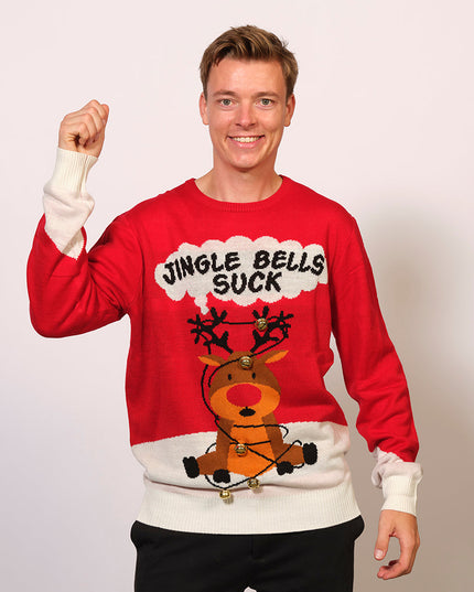 Jingle Bells Christmas Sweater - Unisex Holiday Fun