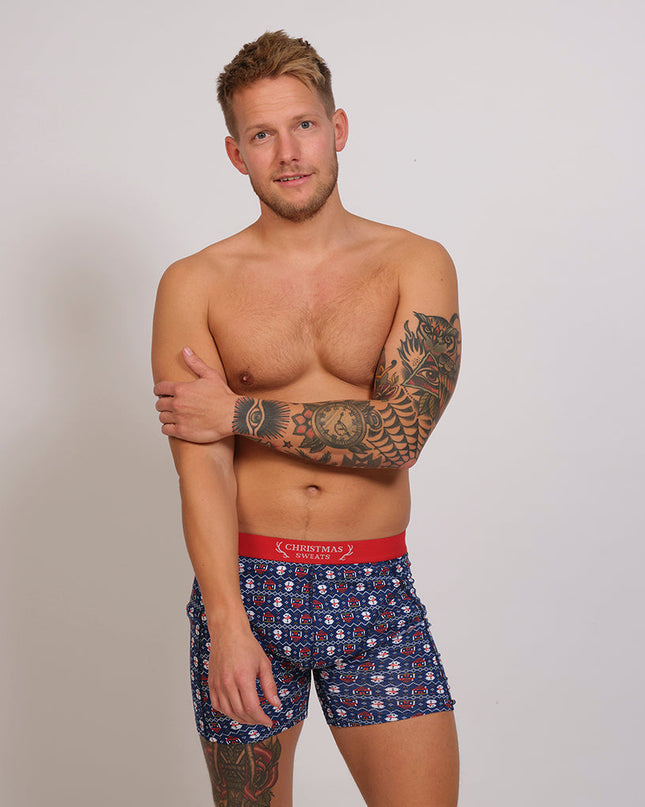 Christmas Underwear Three-Pack for Men