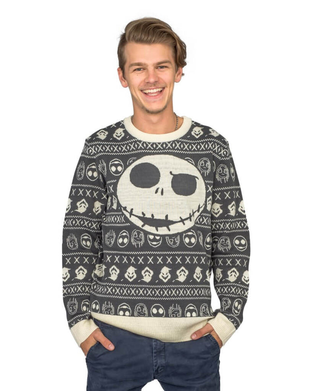 Jack and Sally The Nightmare Before Christmas Ugly Sweater