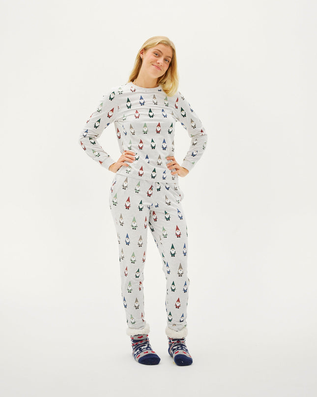 Garden Gnome Christmas Pajamas for Women