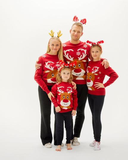 Loving Reindeer Christmas Sweater for Women
