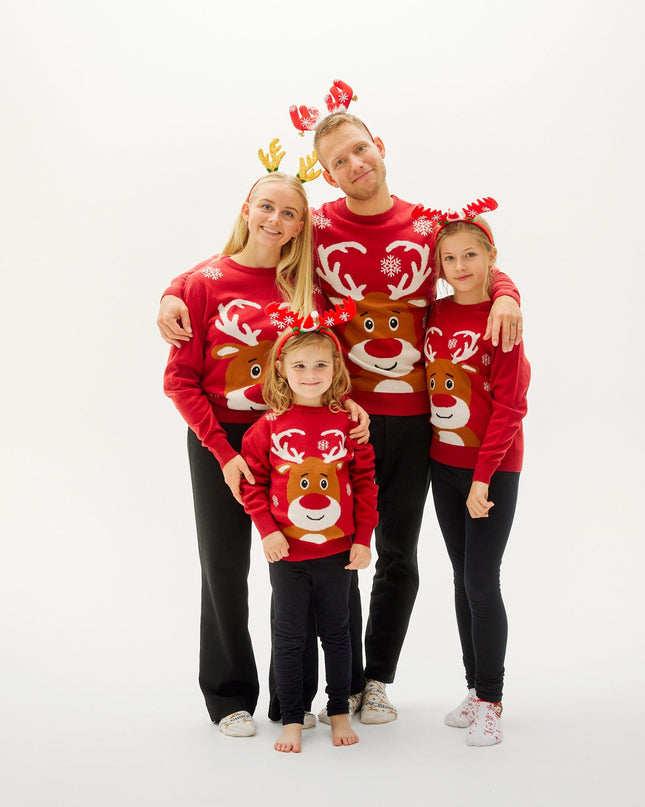 Loving Reindeer Christmas Sweater for Women