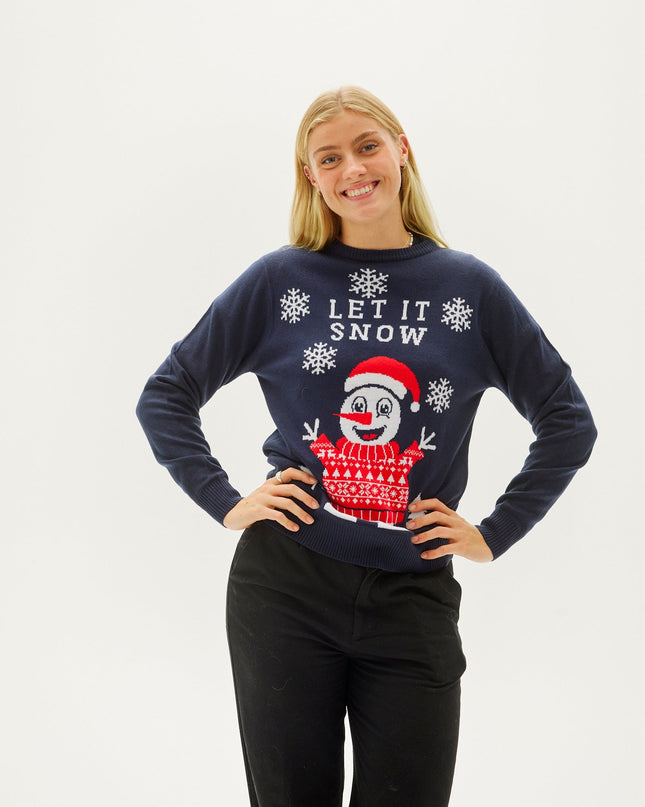 Let It Snow Christmas Sweater for Women