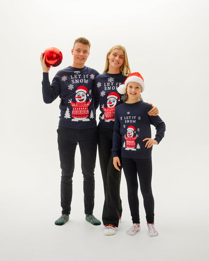 Let It Snow Christmas Sweater for Men