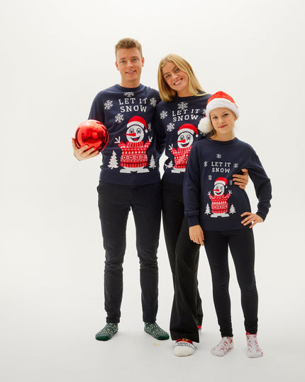 Let It Snow Christmas Sweater for Men