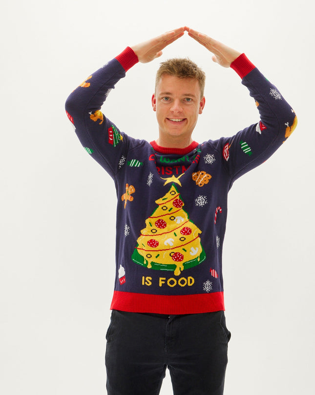 All I Want For Christmas Is Food Sweater for Men