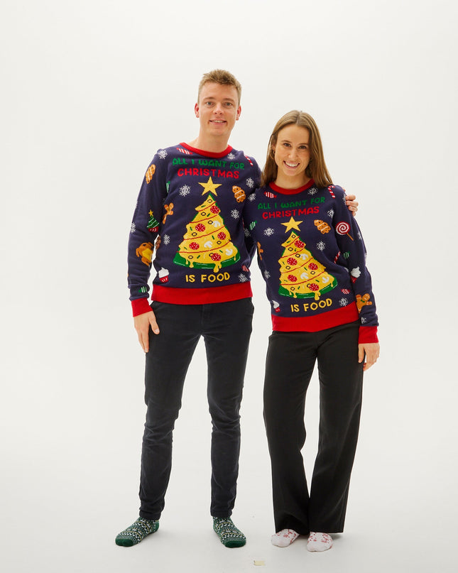 All I Want For Christmas Is Food Sweater for Men