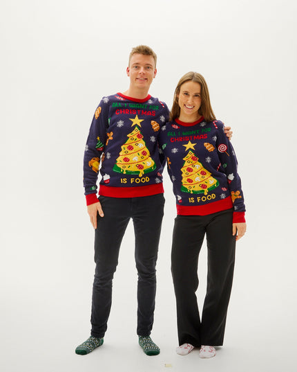 All I Want For Christmas Is Food Sweater for Women
