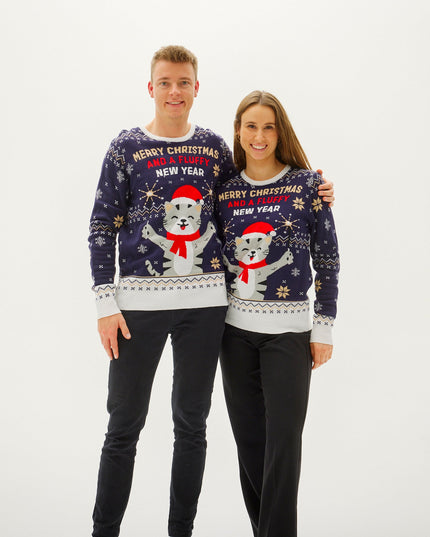 Merry Christmas and a Fluffy New Year Sweater for Men