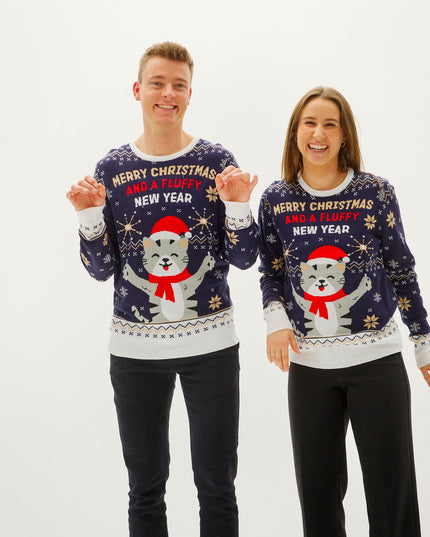 Merry Christmas and A Fluffy New Year Sweater for Women