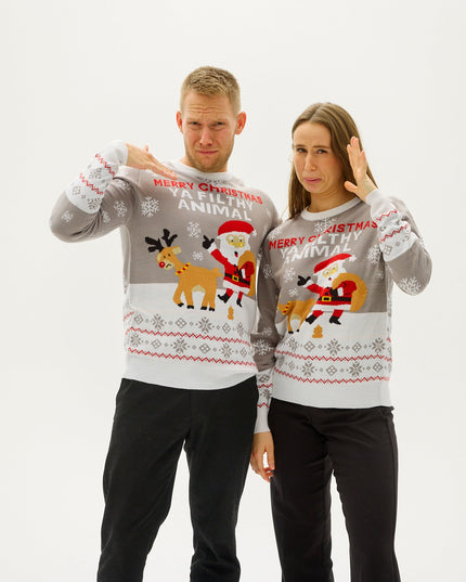 Ya Filthy Animal Christmas Sweater for Women