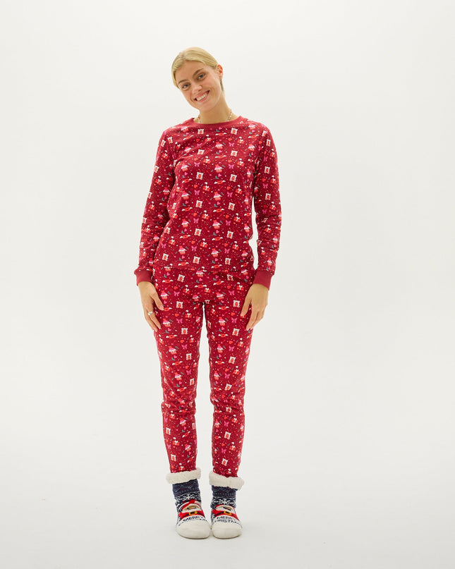 Valentine's Day Pajamas in Red for Women